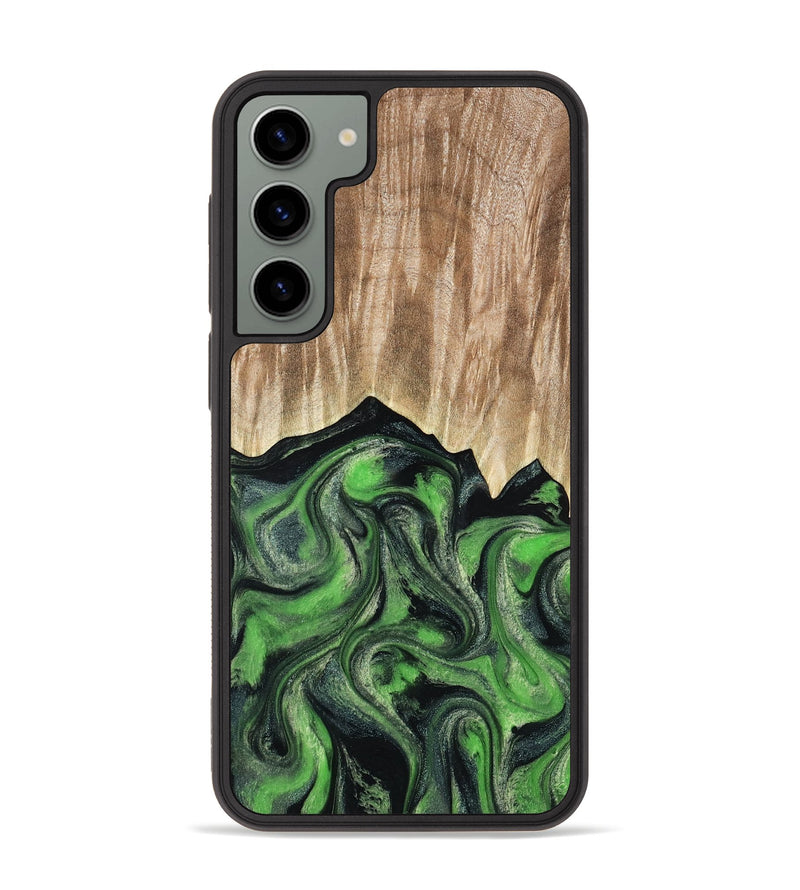 Galaxy S23 Plus Wood Phone Case - Avery (Green, 802368)