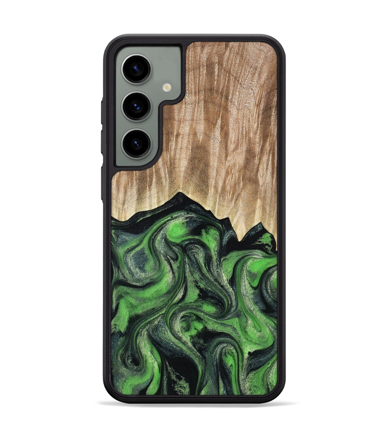 Galaxy S24 Plus Wood Phone Case - Avery (Green, 802368)