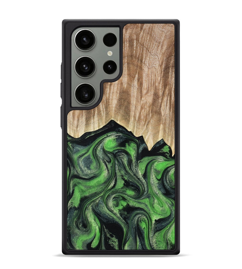 Galaxy S24 Ultra Wood Phone Case - Avery (Green, 802368)