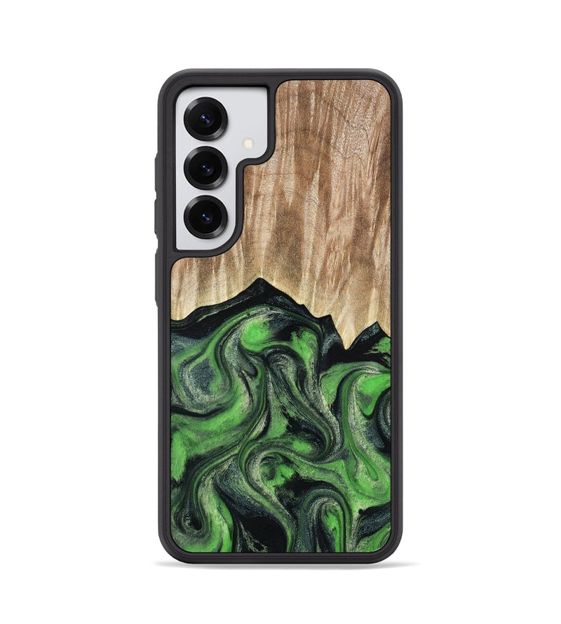 Galaxy S25 Wood Phone Case - Avery (Green, 802368)