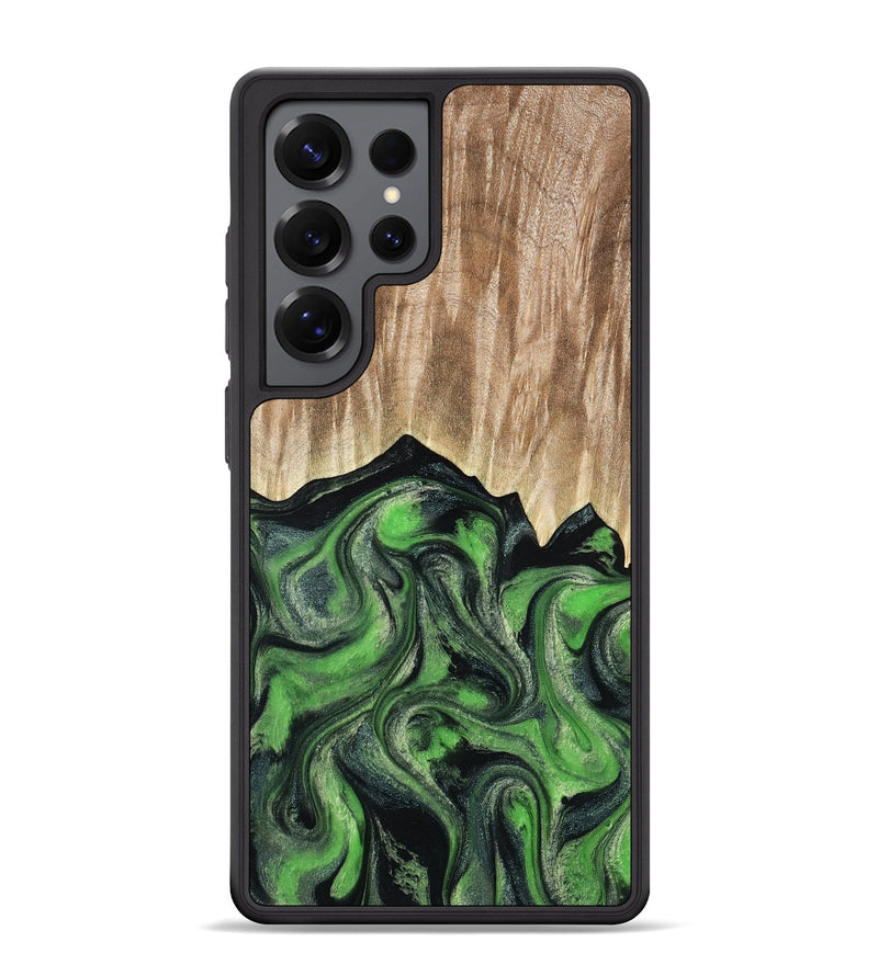 Galaxy S25 Ultra Wood Phone Case - Avery (Green, 802368)