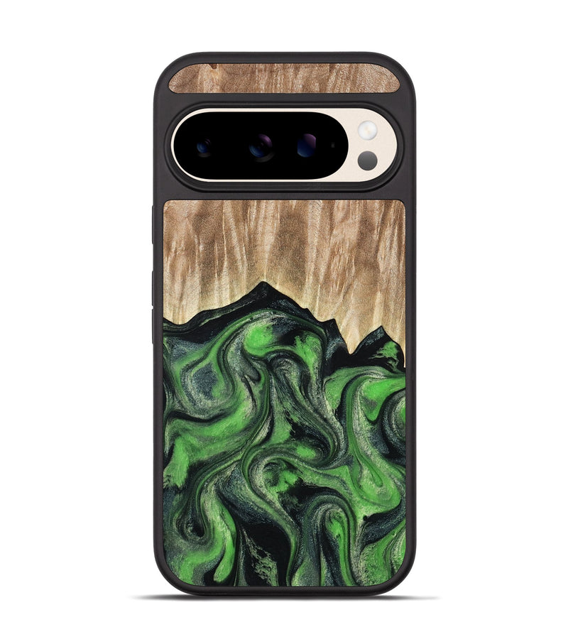 Pixel 10 Wood Phone Case - Avery (Green, 802368)
