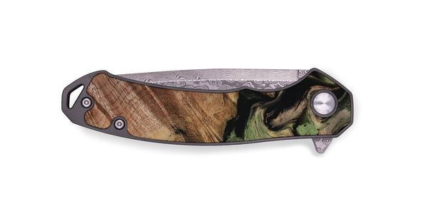 EDC Wood Pocket Knife - Judson (Green, 802369)