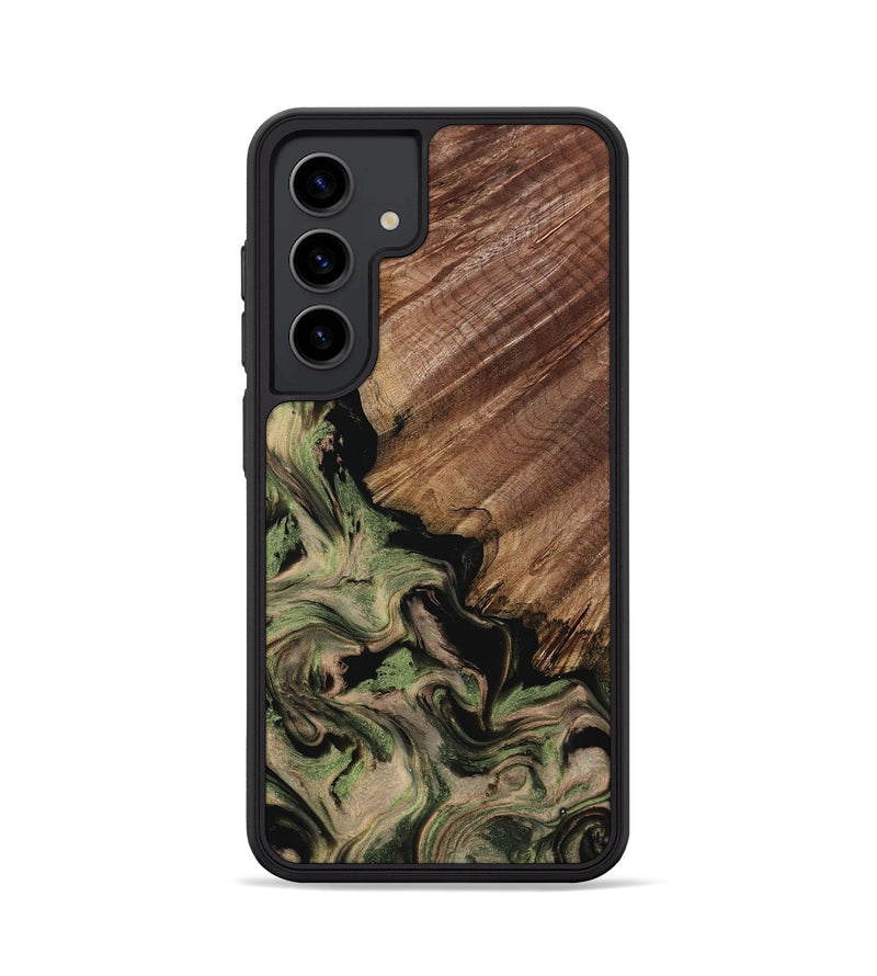 Galaxy S24 Wood Phone Case - Judson (Green, 802369)