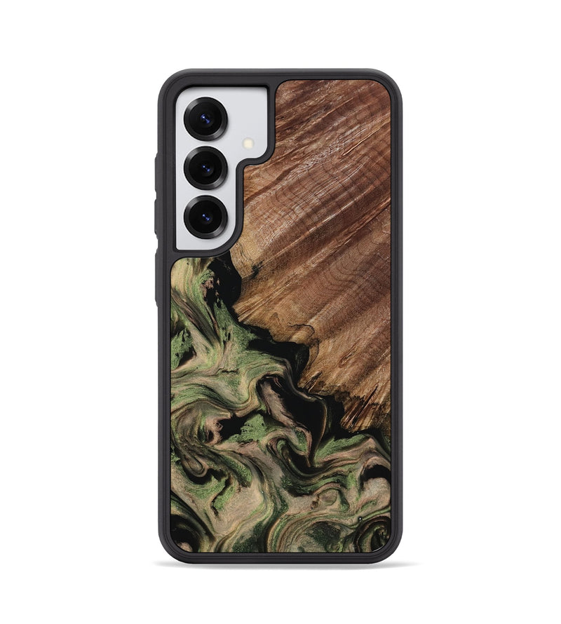 Galaxy S25 Wood Phone Case - Judson (Green, 802369)