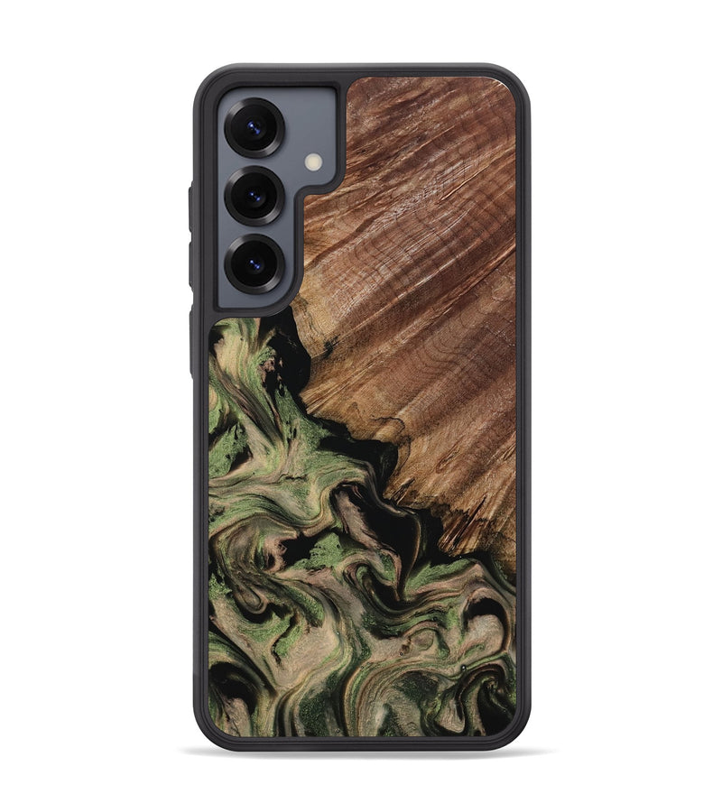 Galaxy S25 Plus Wood Phone Case - Judson (Green, 802369)