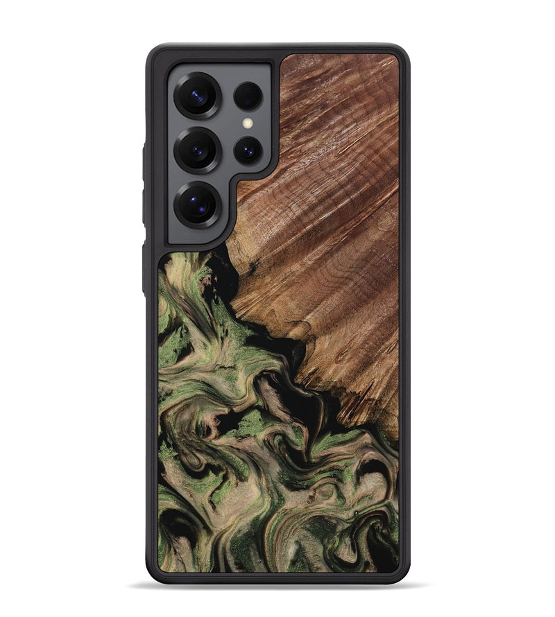 Galaxy S25 Ultra Wood Phone Case - Judson (Green, 802369)
