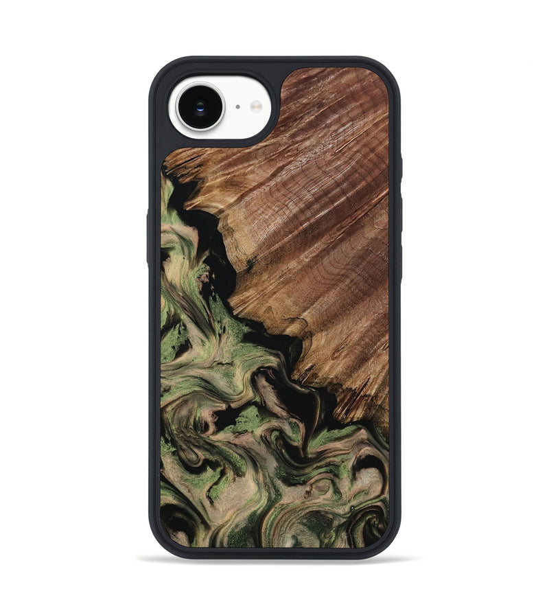 iPhone 16e Wood Phone Case - Judson (Green, 802369)