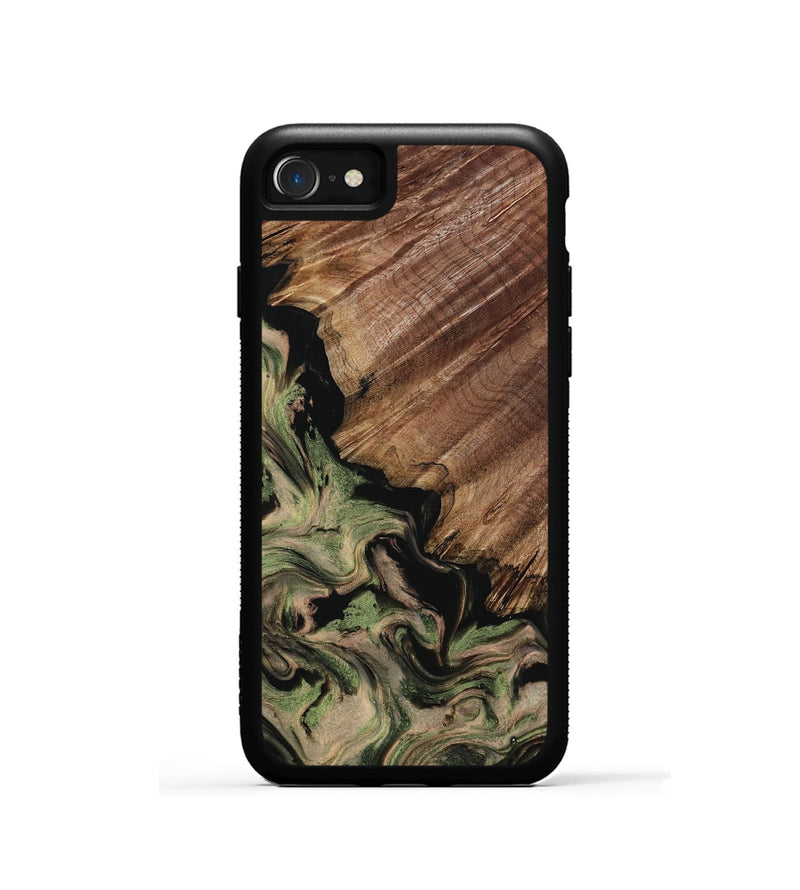 iPhone SE Wood Phone Case - Judson (Green, 802369)