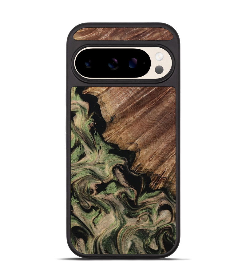 Pixel 10 Wood Phone Case - Judson (Green, 802369)