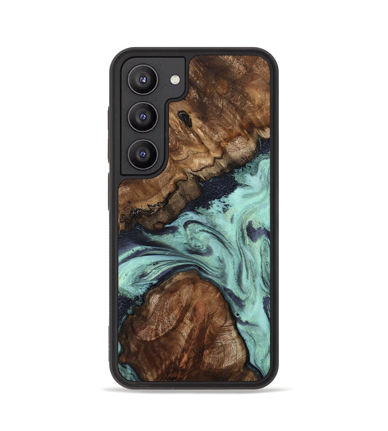 Galaxy S23 Wood Phone Case - Marion (Green, 802370)