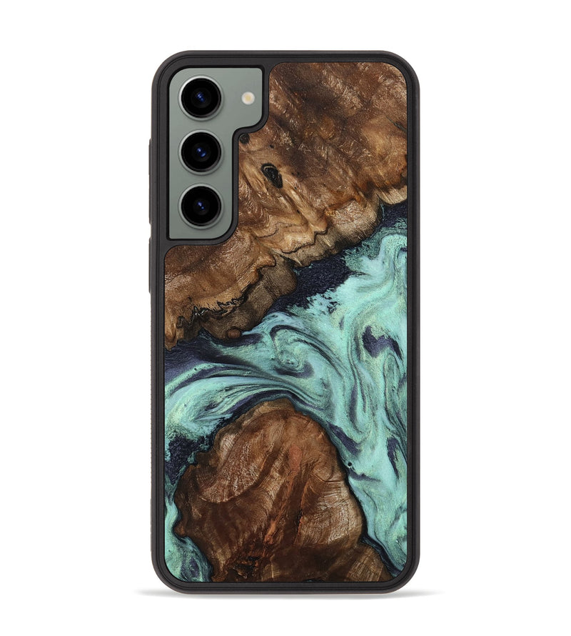Galaxy S23 Plus Wood Phone Case - Marion (Green, 802370)