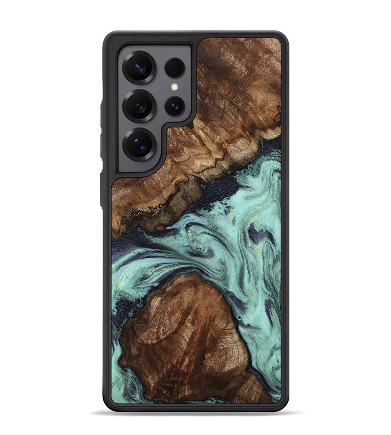 Galaxy S25 Ultra Wood Phone Case - Marion (Green, 802370)