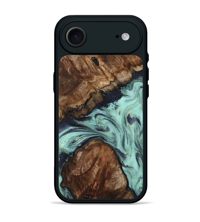 iPhone 17 Air Wood Phone Case - Marion (Green, 802370)