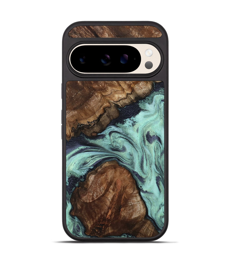 Pixel 10 Wood Phone Case - Marion (Green, 802370)