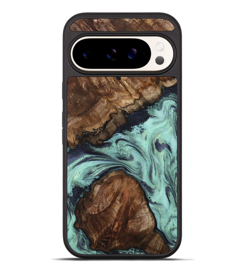 Pixel 10 Pro XL Wood Phone Case - Marion (Green, 802370)