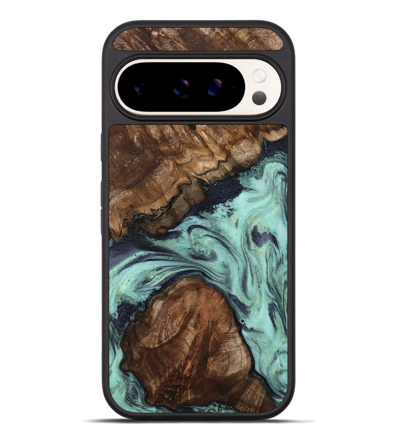 Pixel 9 Pro XL Wood Phone Case - Marion (Green, 802370)