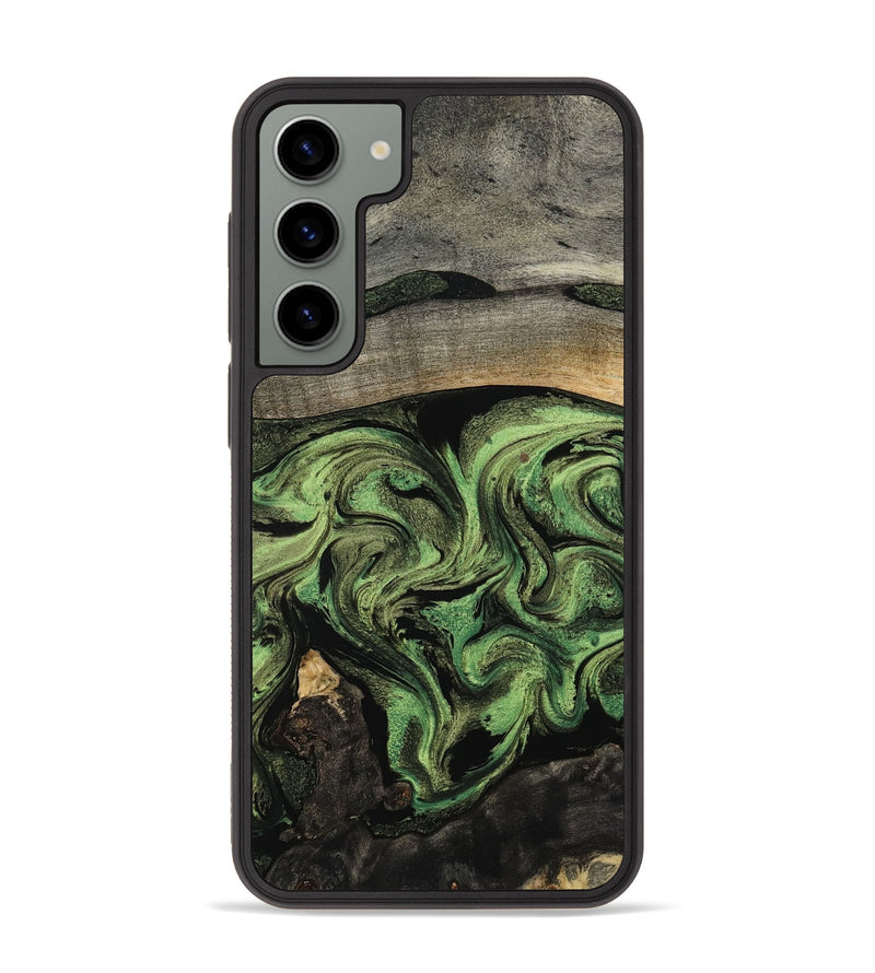 Galaxy S23 Plus Wood Phone Case - Rylan (Green, 802371)