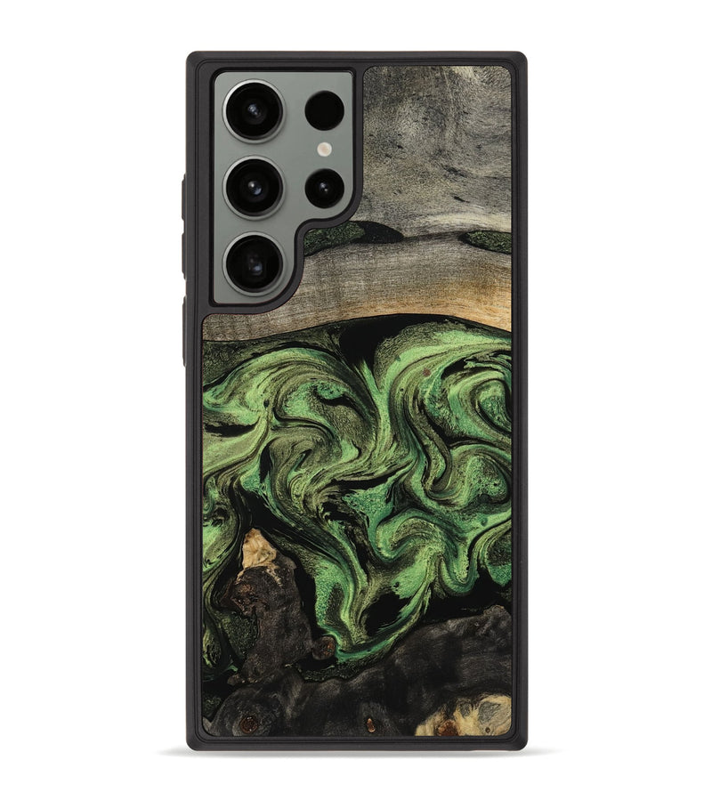 Galaxy S23 Ultra Wood Phone Case - Rylan (Green, 802371)
