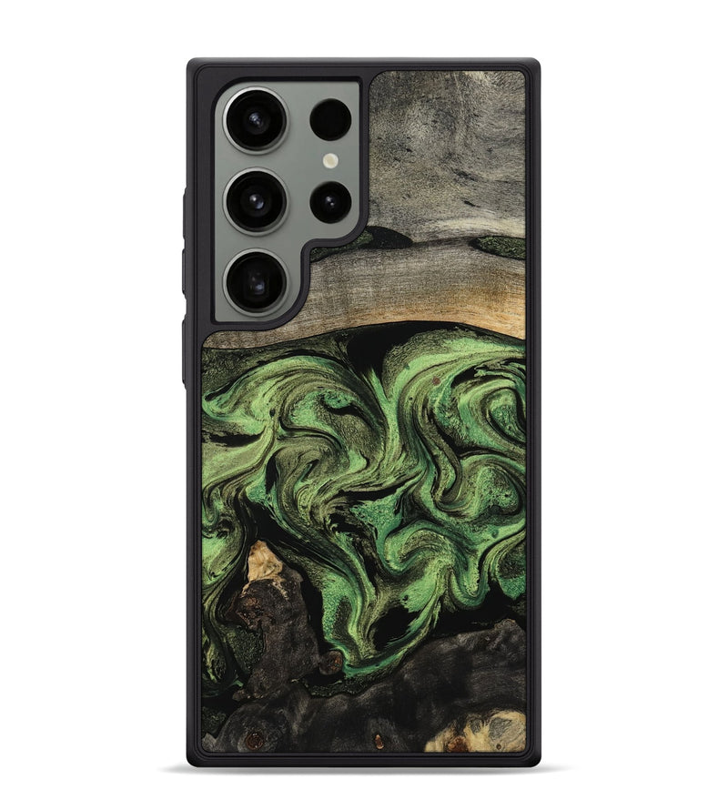 Galaxy S24 Ultra Wood Phone Case - Rylan (Green, 802371)