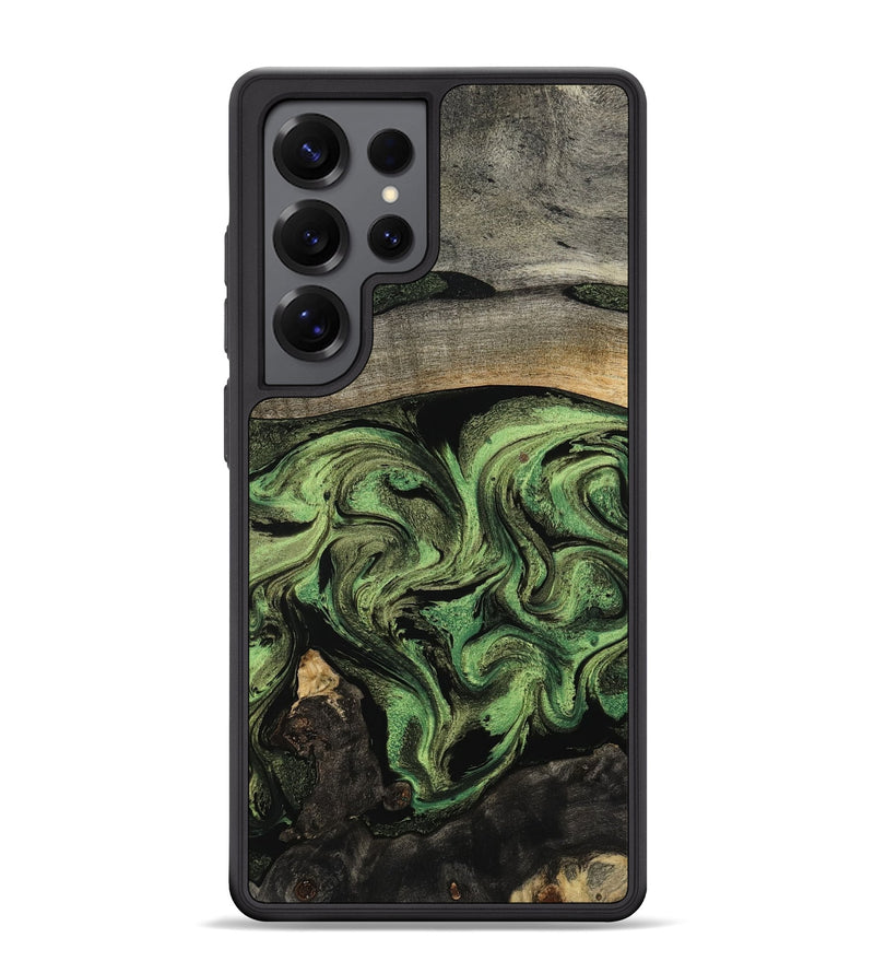Galaxy S25 Ultra Wood Phone Case - Rylan (Green, 802371)