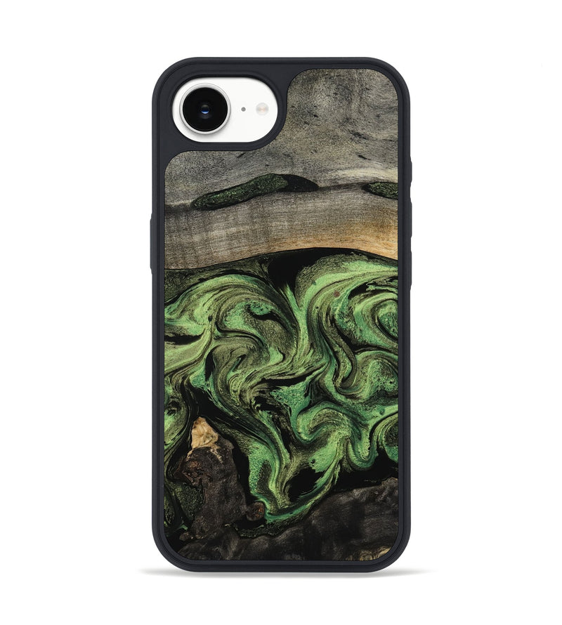 iPhone 16e Wood Phone Case - Rylan (Green, 802371)