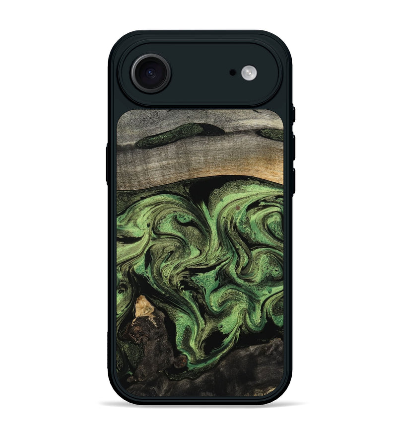 iPhone 17 Air Wood Phone Case - Rylan (Green, 802371)