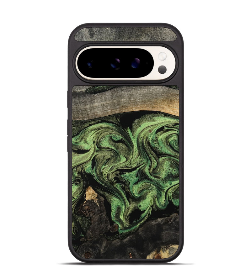 Pixel 9 Wood Phone Case - Rylan (Green, 802371)