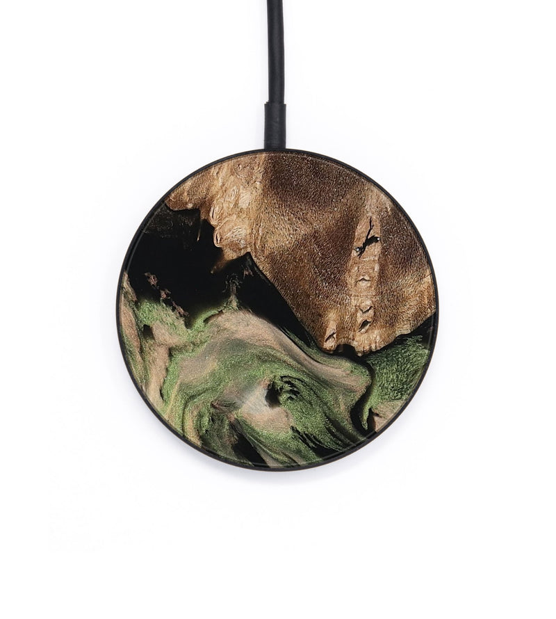 Circle Wood Wireless Charger - Ora (Green, 802372)