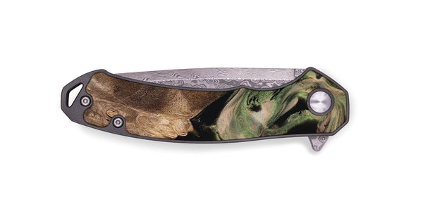 EDC Wood Pocket Knife - Ora (Green, 802372)