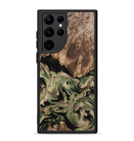 Galaxy S22 Ultra Wood Phone Case - Ora (Green, 802372)