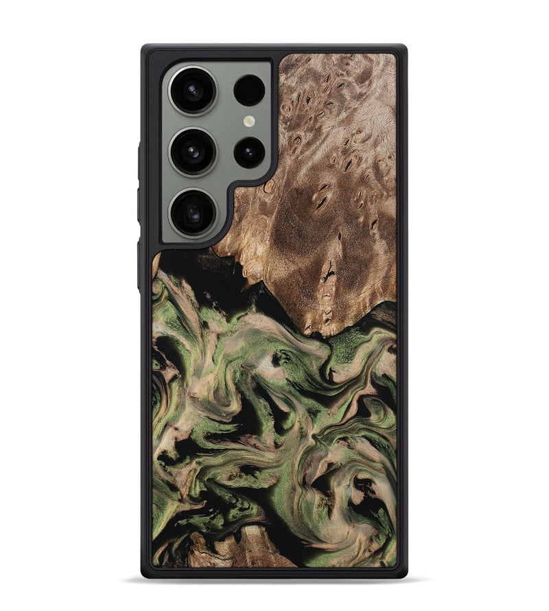 Galaxy S24 Ultra Wood Phone Case - Ora (Green, 802372)