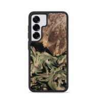 Galaxy S25 Wood Phone Case - Ora (Green, 802372)