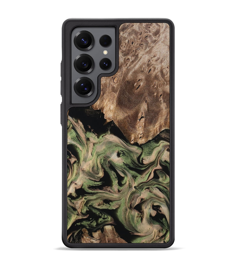 Galaxy S25 Ultra Wood Phone Case - Ora (Green, 802372)