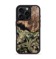 iPhone 16 Pro Wood Phone Case - Ora (Green, 802372)