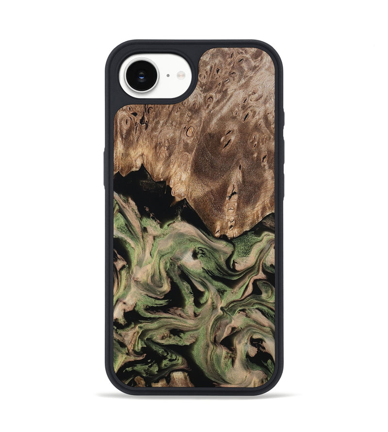 iPhone 16e Wood Phone Case - Ora (Green, 802372)