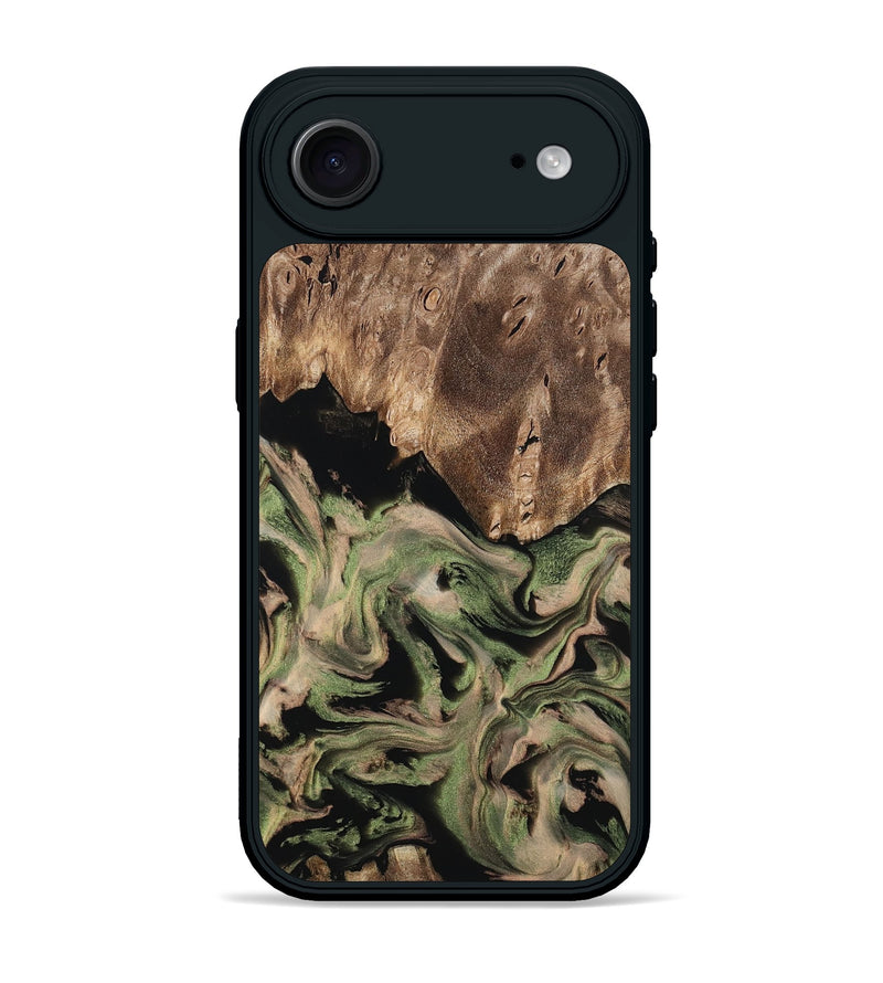 iPhone 17 Air Wood Phone Case - Ora (Green, 802372)