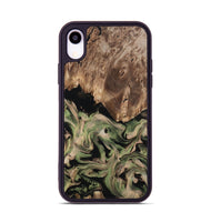 iPhone Xr Wood Phone Case - Ora (Green, 802372)