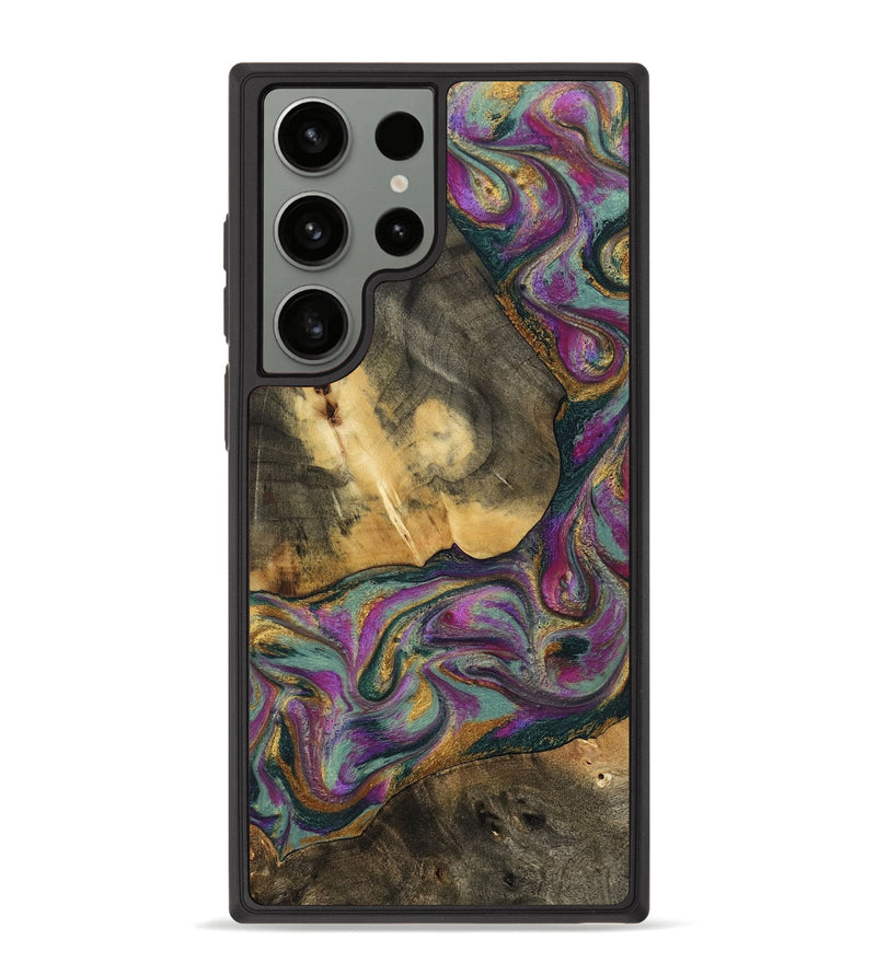 Galaxy S23 Ultra Wood Phone Case - Joesph (Green, 802374)