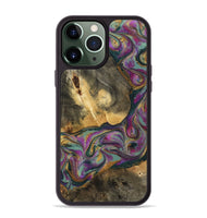 iPhone 13 Pro Max Wood Phone Case - Joesph (Green, 802374)