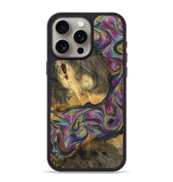 iPhone 15 Pro Max Wood Phone Case - Joesph (Green, 802374)