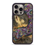 iPhone 16 Pro Max Wood Phone Case - Joesph (Green, 802374)