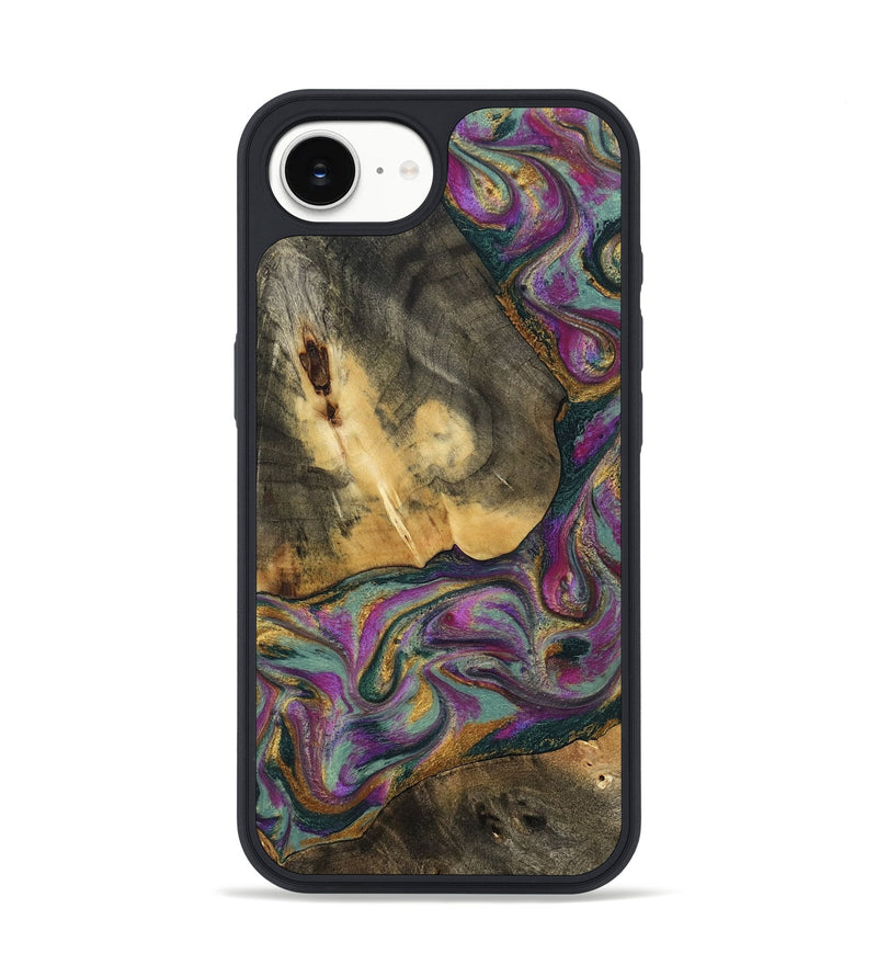 iPhone 16e Wood Phone Case - Joesph (Green, 802374)