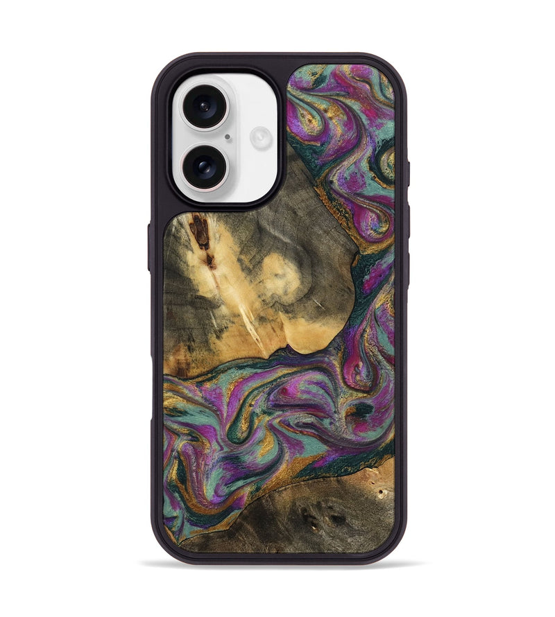 iPhone 17 Wood Phone Case - Joesph (Green, 802374)