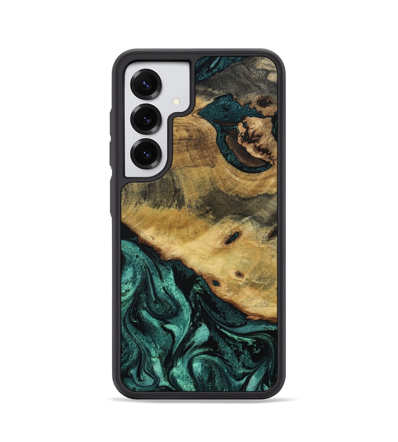 Galaxy S25 Wood Phone Case - Gavyn (Green, 802375)