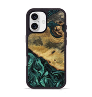 iPhone 17 Wood Phone Case - Gavyn (Green, 802375)