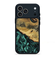 iPhone 17 Pro Max Wood Phone Case - Gavyn (Green, 802375)