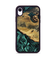 iPhone Xr Wood Phone Case - Gavyn (Green, 802375)