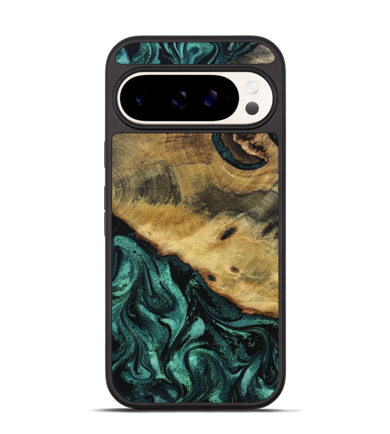 Pixel 9 Wood Phone Case - Gavyn (Green, 802375)