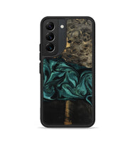 Galaxy S22 Wood Phone Case - Jalisa (Green, 802376)